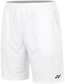 Yonex Knit Shorts Heren-wit - L