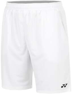 Yonex Knit Shorts Heren-wit - L