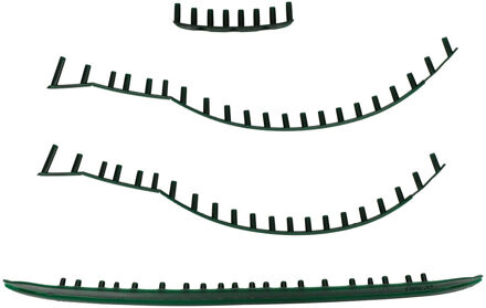 Yonex Percept 100/100L/GAME Olive Green Set snaarbeschermers zwart - nosize