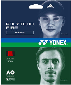 Yonex Poly Tour Fire Set Snaren 12m rood - 1.20,1.25