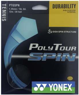 Yonex Poly Tour Spin  Set snaren 12m blauw - 1.25