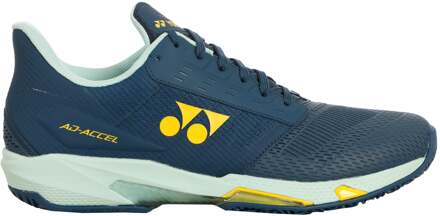 Yonex Power Cushion Ad-Accel Tennisschoenen Heren-Donkerblauw,Turkoois - 40.5,41,42,43,44,44.5,45,45.5,46,46.5,47,48