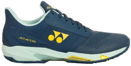 Yonex Power Cushion Ad-Accel Tennisschoenen Heren-Donkerblauw,Turkoois - 40.5,41,44.5,45,46,46.5,47