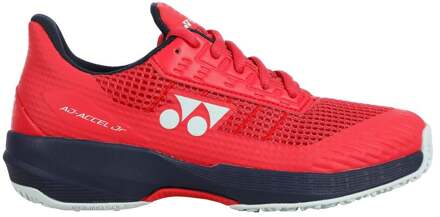 Yonex Power Cushion AD-ACCEL Tennisschoenen Kinderen-Koraal,Zwart - 34,35