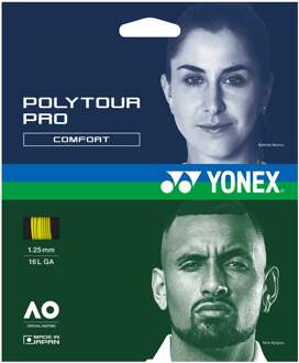 Yonex Pro Poly Tour Pro Set Snaren 12m-Geel - 1.15,1.20,1.25,1.30