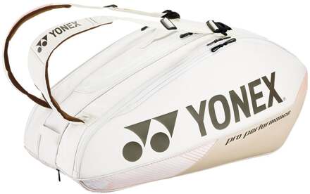 Yonex Pro Racquet Bag Sand Beige Tennistas 10 Stuks-Beige,Roze - nosize