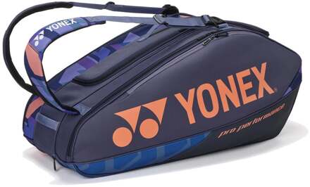 Yonex Pro Racquet Bag Tennistas 9 Stuks-Blauw,Oranje - nosize