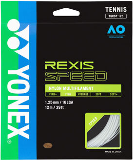 Yonex REXIS Speed Set Snaren 12m wit - 1.25