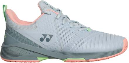 Yonex Sonicage 3 Padel Schoen Dames-Lichtblauw,Abrikoos - 36,37,38,39,40,41,42
