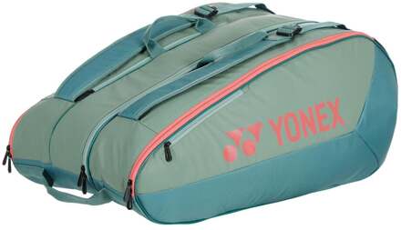 Yonex Team Racquet Bag Tennistas 12 Stuks-Groen,Wit - nosize