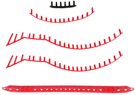 Yonex Vcore 100/100L Scarlet Set snaarbeschermers zwart - nosize