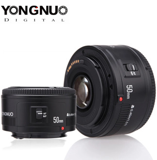YONGNUO Lens YN50mm f1.8 YN EF 50mm f/1.8 AF Lens YN50 Aperture Auto Focus Lens for Canon EOS 60D 70D 5D2 5D3 600d DSLR Cameras