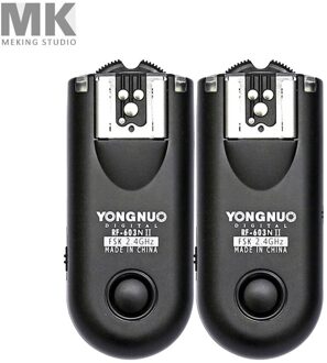 Yongnuo RF-603 II N3 Flash trigger RF603 Ontspanknop Remote tranceiver voor Nikon D90 D600 D7100 D5100 D3100 D3000 YN-560IV