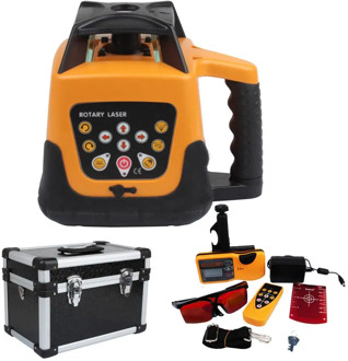 Yonntech Automatic Self Levelling Rotating Laser Rotary Laser Level 500m Range RED