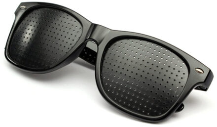 Yooske Anti-Bijziendheid Pinhole Bril Pin Hole Zonnebril Eye Oefening Gezichtsvermogen Verbeteren Natuurlijke Healing Vision Care Brillen