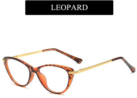 Yooske Anti Blauw Licht Kat Bril Frames Vrouwen Computer Brillen Frame Dames Bluelight Lens Clear Optische Bril luipaard