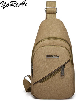 YoReAi Men's Bag Sling Computer Phone Pack Canvas Sports Pouch Crossbody Handbags For 2020 Fashion Messenger Bags Cool Packs