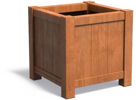 YORK cortenstaal 80 x 80 x 80 cm plantenbak
