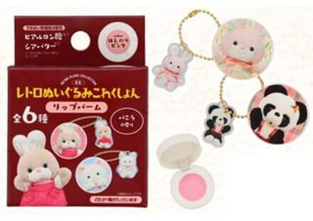 Yoshitoku Retro Plush Collection Secret Charm Lip Balm 1 pc - Random Style