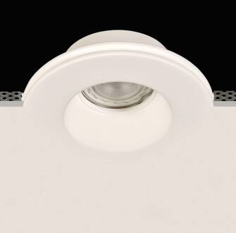 Yota - Inbouwspot van gips wit