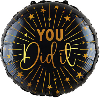 You did it helium ballon