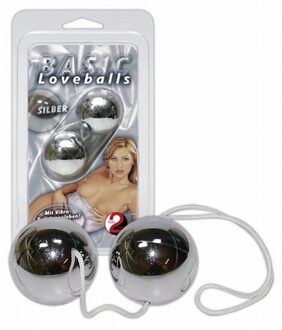 You2Toys - Metalen Liefdesballen voor Massage en Genot - Zilver