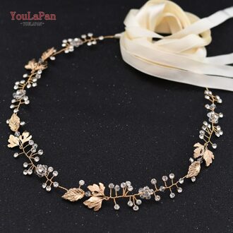 Youlapan SH122 Golden Rhinestone Riemen Voor Vrouwen Diamant Taille Jurk Riem Ivoor Bruids Riem Met Sash Jeweled Belt Sash ivoor lint