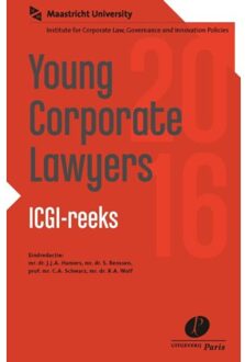 Young corporate lawyers / 2016 - Boek Uitgeverij Paris B.V. (9462511152)