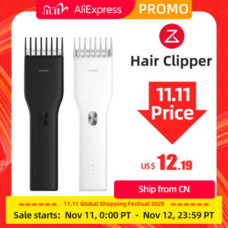 Youpin Hot Enchen Boost USB Electric Hair Clipper Two Speed Ceramic Cutter Hair Fast Charging Hair Trimmer Children Hair Clipper