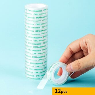 Youpin Nusign Tape Dispenser Duurzaam Journal Washi Tape Cutter Houder Transparante Tape Houder Organizer Kantoorbenodigdheden 12stk Tape