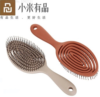 Youpin Xinzhi Relaxing elastic massage Comb Portable Hair Brush Massage Brush Magic Brushes Head Combs
