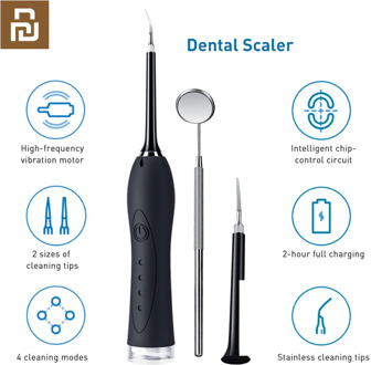 Youpin YMYM Dental Calculus Remover USB Tooth Cleaner Scaler 3 Model Electric Oral Irrigator Teeth Tooth whiten Tartar Scraper