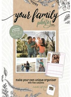 Your Family Photos Planner A3 Calendar 2025 - Calendars, Carousel