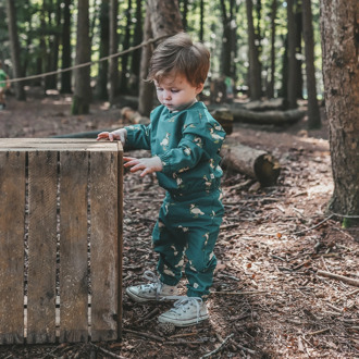 Your Wishes jongens broek Donker groen - 128