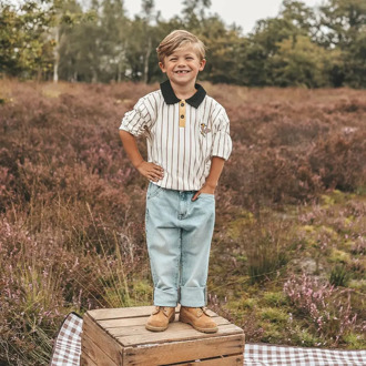 Your Wishes jongens jeans Bleached denim - 128