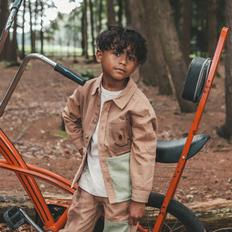 Your Wishes jongens overhemd Oker - 122