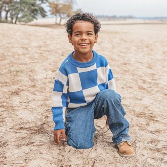 Your Wishes jongens trui Blauw - 86-92