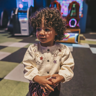 Your Wishes meisjes blouse Ecru - 122