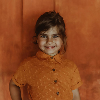 Your Wishes meisjes blouse Oranje - 92