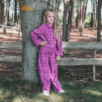 Your Wishes meisjes broek Paars - 86