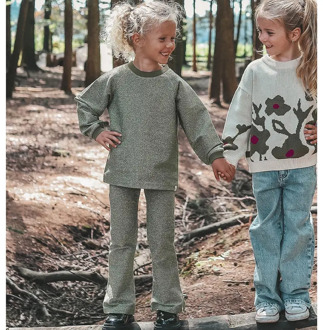 Your Wishes meisjes legging Olijf - 128