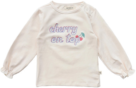 Your Wishes meisjes longsleeve Ecru - 134