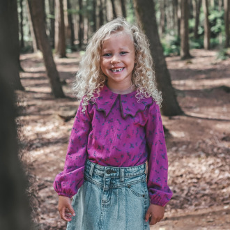 Your Wishes meisjes longsleeve Paars - 122