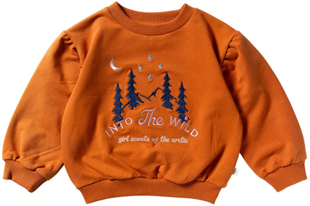 Your Wishes meisjes sweater Cognac - 128