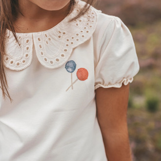 Your Wishes meisjes t-shirt Ecru - 128