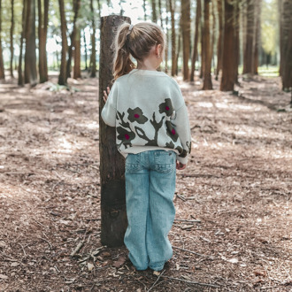 Your Wishes meisjes trui Ecru - 74-80