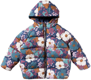 Your Wishes meisjes winterjas Blauw - 134-140