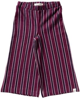Your Wishes winter broek meisjes - multi - wide leg fit, strepen - maat 122