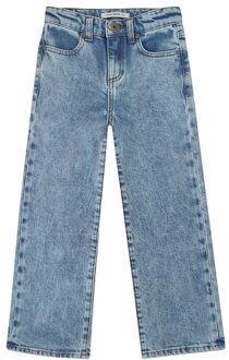 Your Wishes winter jeansbroek meisjes - blauw - wide leg fit - maat 122