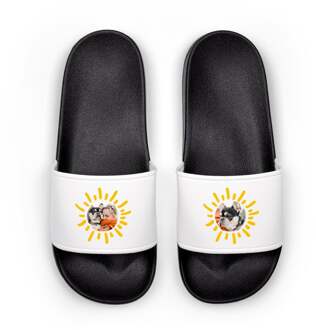 YourSurprise Badslippers bedrukken - Zwart - 43